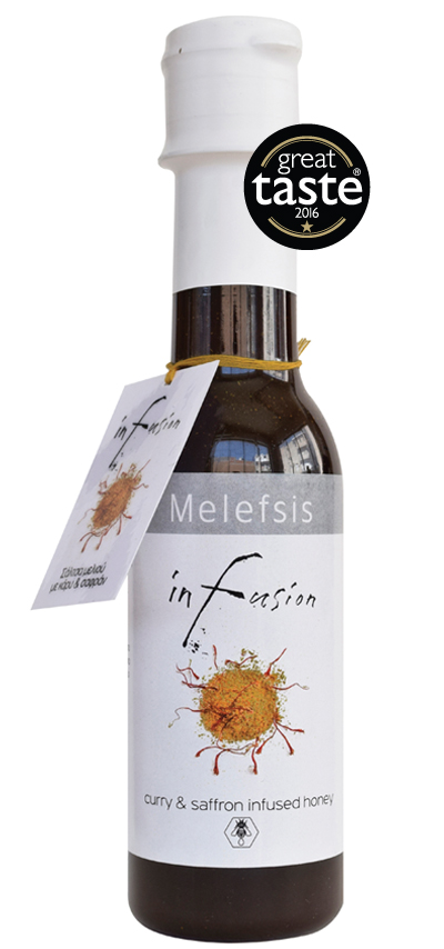 Curry & Saffron Infused Honey